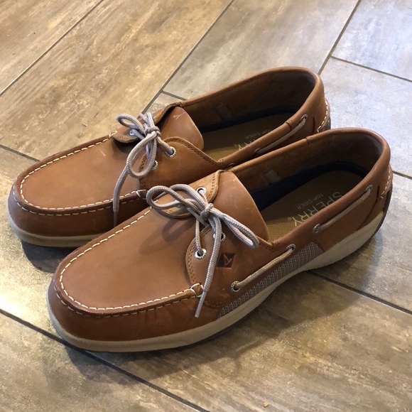 🚫SOLD🚫 sperry men’s intrepid boat shoe tan - Picture 3 of 7